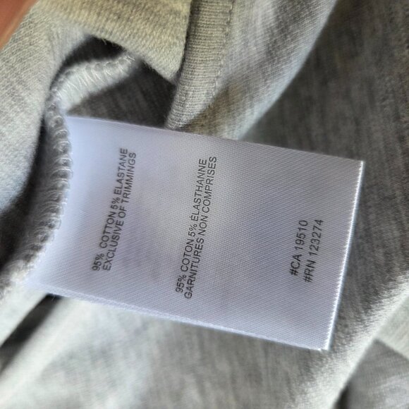 NWT LOLE GREY HEATHERED CUFFED SLEEVES T SHIRT DRESS SIZE SMALL - Picture 13 of 16